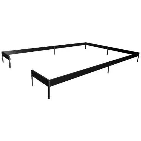 Nedsatt pris F06444 Halls Fundament 9,9 m², svart