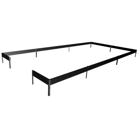 Bästa pris F06445 Halls Fundament 13 m², svart
