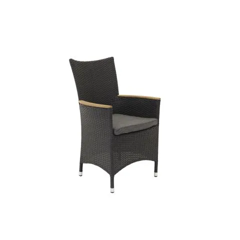 Erbjudandepris Malin 9282-001 Venture Home Karmstol svart