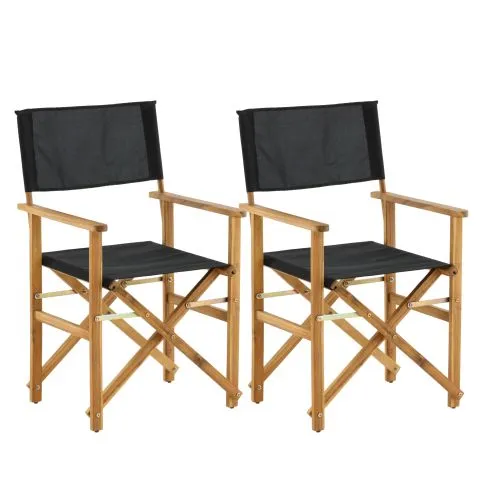 Reapris Marion 2071-076 Venture Home Karmstol 2-pack, natur/svart