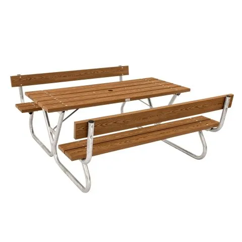 0909-k6180 Eden Wood Picknickbord 180 cm, komposit Brun Erbjudandepris