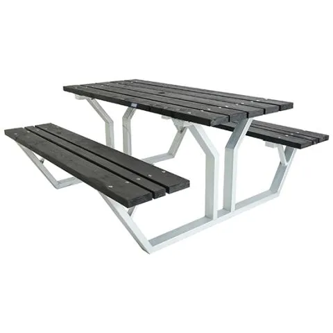 Premium Nova EW 50017-8 Eden Wood Picknickbord Svart