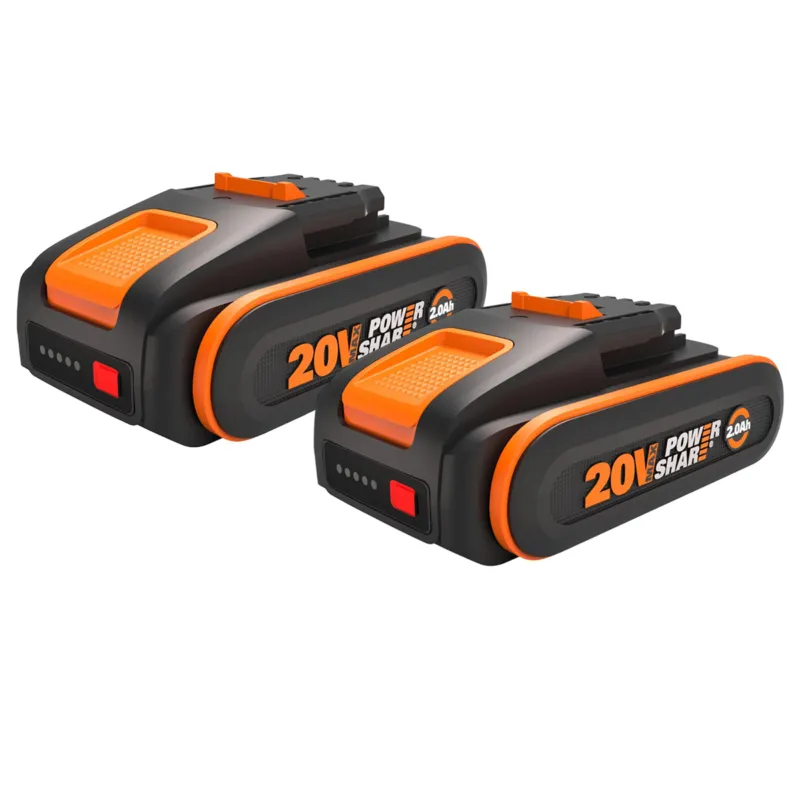 Batteri Worx WA3639.2 20V 2.0Ah 2-Pack Beställ idag
