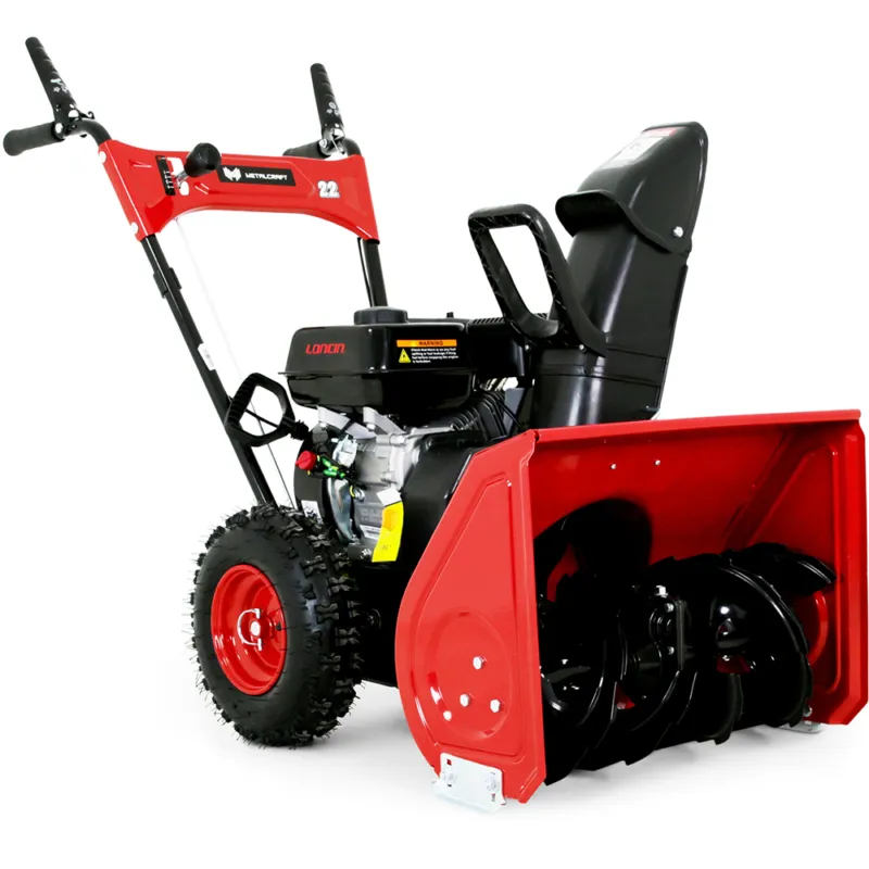 Snöslunga Metalcraft 6,5 HK Loncinmotor Röd Snabb frakt