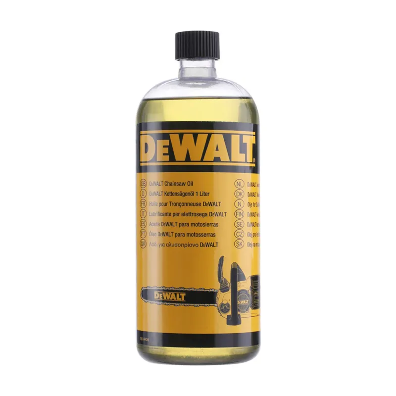 risnedsättning Olja DeWalt DT20662 1000 ML För Kedjesåg