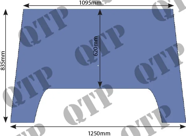 Rabatt Glass Windscreen