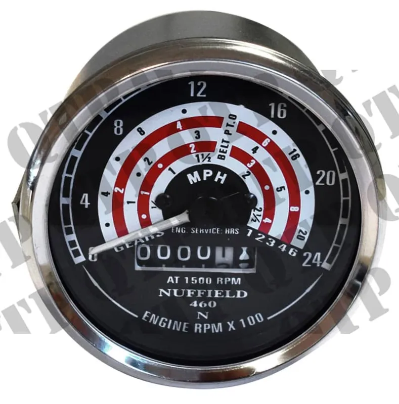Rev Counter Clock Rabatter