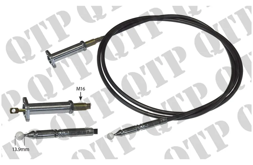 Extra rabatt Cable Quicke Loader 1600mm (Ball & Eye Piece)