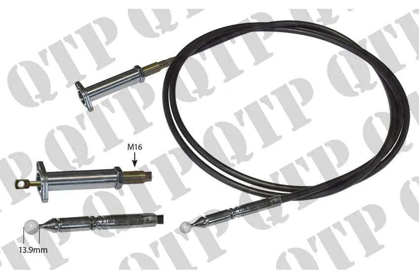 Cable Quicke Loader 3200mm (Ball & Eye Piece) Rabatter