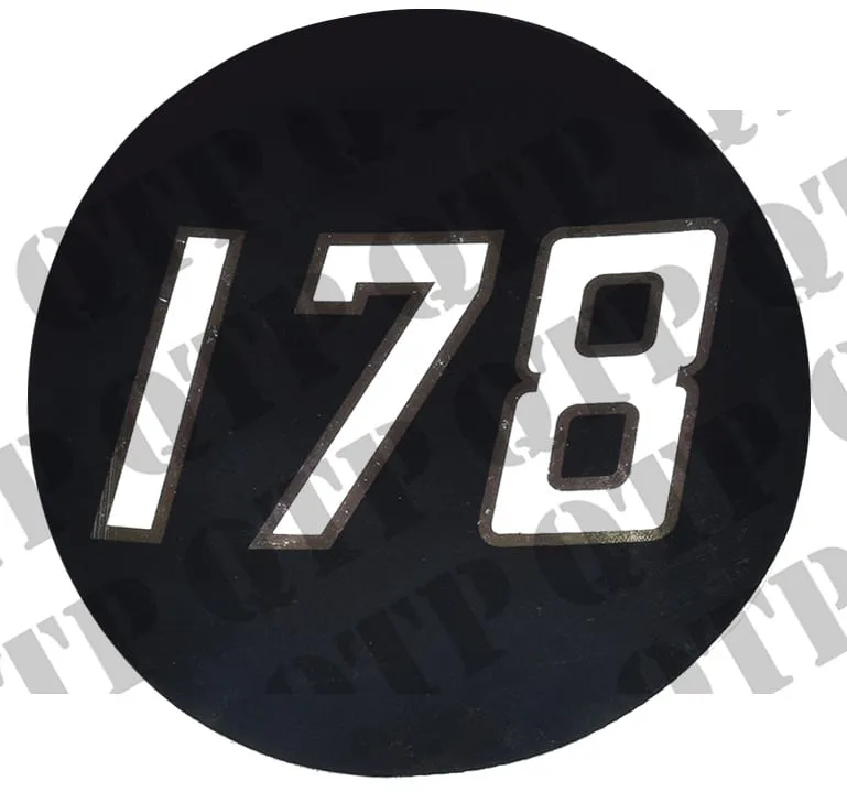 Begränsat antal Decal 178