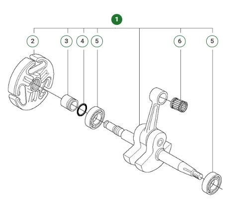 Crankshaft Assy Kit Reapris