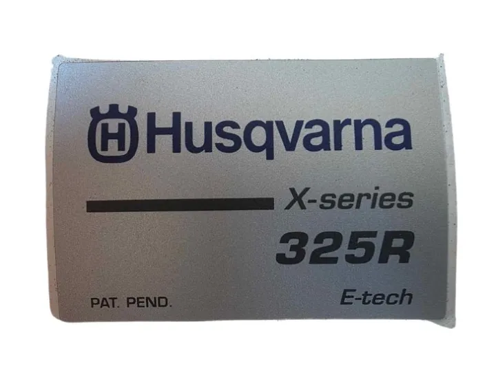 Trygg betalning Dekal Husqvarna 325R X-series