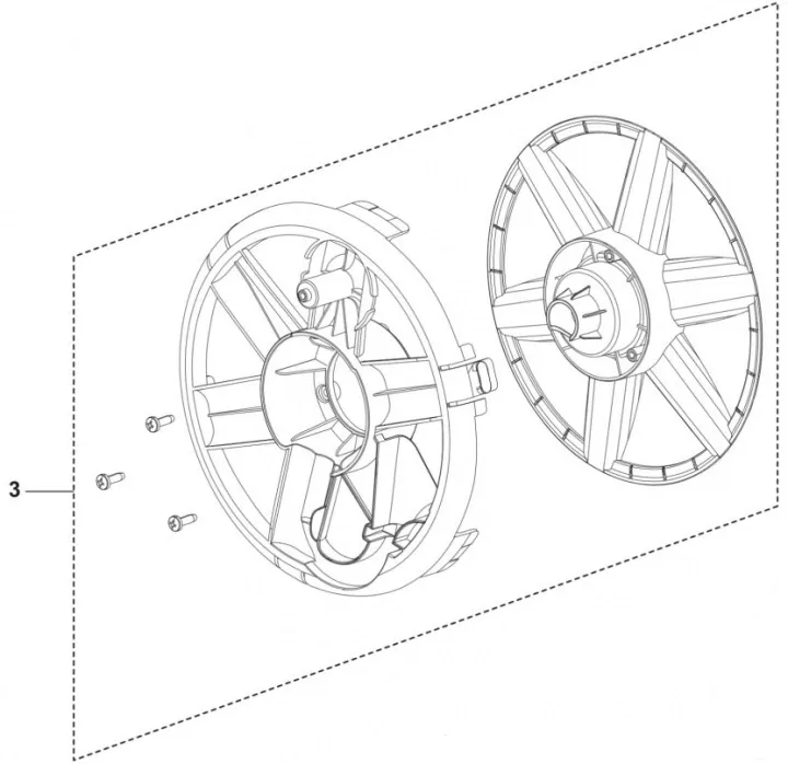 Fri frakt Hose Reel Support