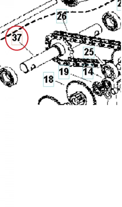 Begränsad tid Rotary Shaft