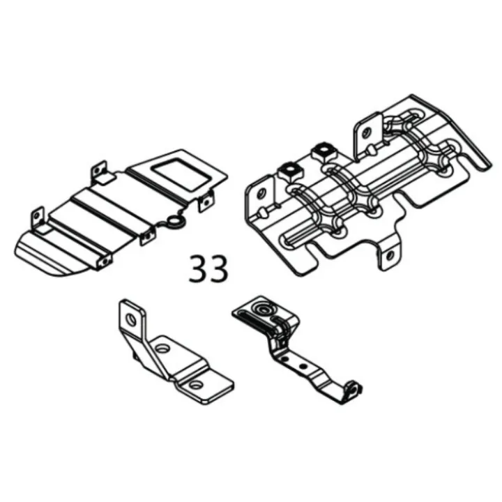 Begränsad tid Bracket Brkt Shroud Support (S