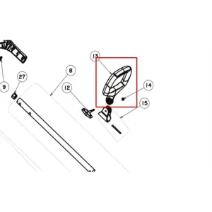 Handtag RLT4027, RLT5027, RLT6030, 5131034878 Begränsat antal