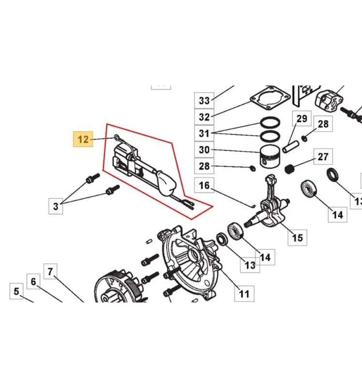Tändspole TR250J, ST250J, 118802072/0 Köp nu