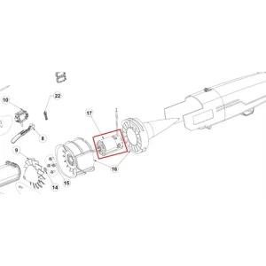 Erbjudandepris Ryobi Motor OBL18JB, RBL18JB50, 5131041314