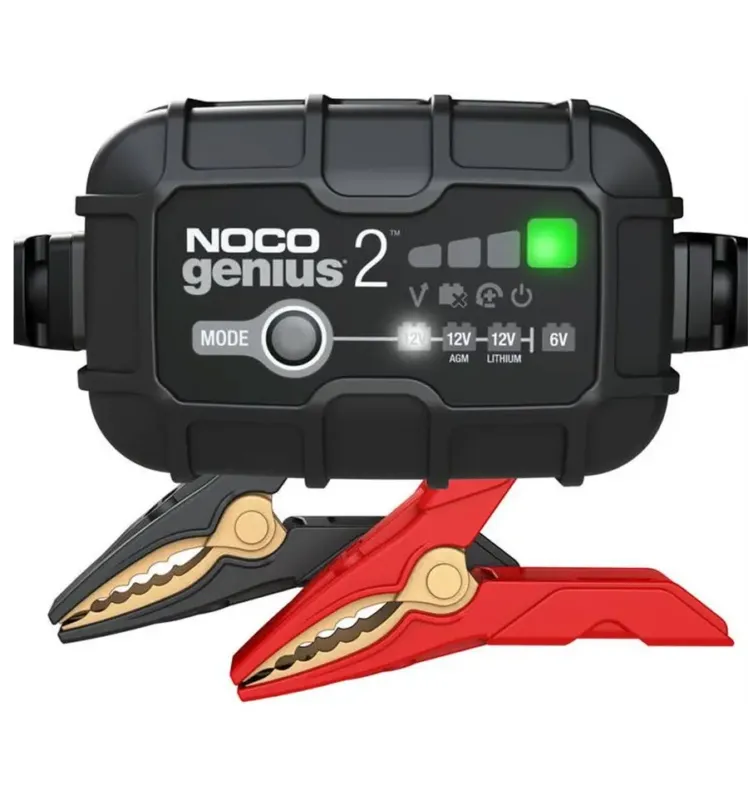 Batteriladdare 6V-12V NOCO Genius 2 Trygg betalning