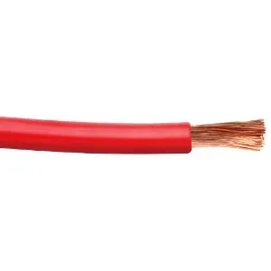 risnedsättning Kabel 10Mm2 Röd - Metervara