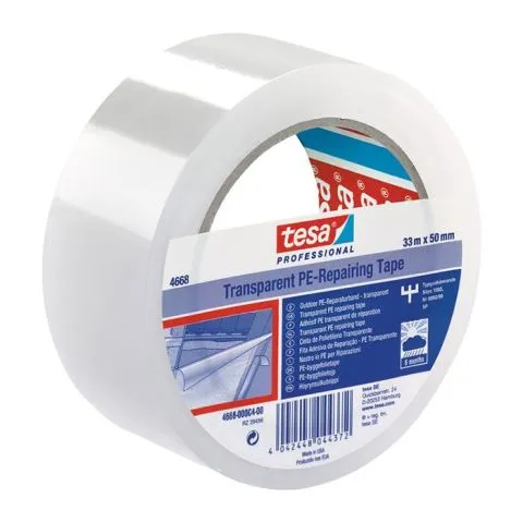 4668 Tesa Byggfolietejp 33 m x 50 mm, SITAC-godkänd Nyhet