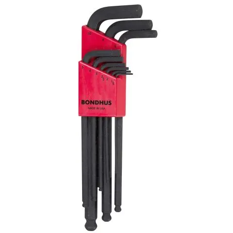 41010999 Bondhus Vinkelnyckelsats 1,5-10 mm Rabatter
