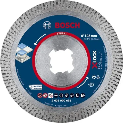 Köp online Expert Hardceramic Bosch Diamantkapskiva med X-LOCK. Ø 125 mm