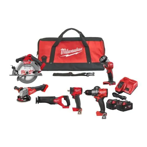 M18 FPP6H3-502B Milwaukee Verktygspaket Handla nu