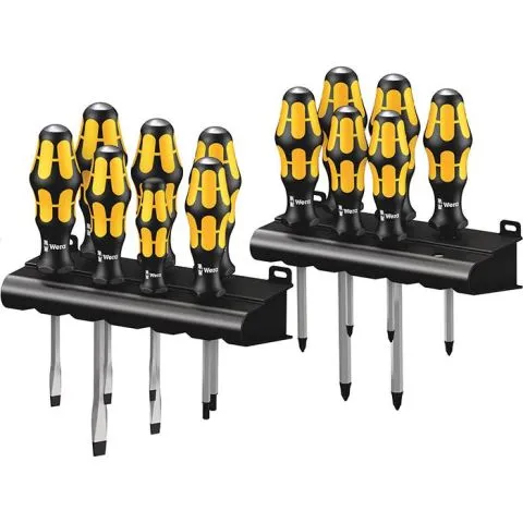 Premium Kraftform Big Pack 900 Wera Skruvmejselsats 13 delar + rack