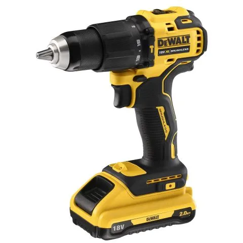 DCD709D2T Dewalt Slagskruvdragare med batteri och laddare Nyhet