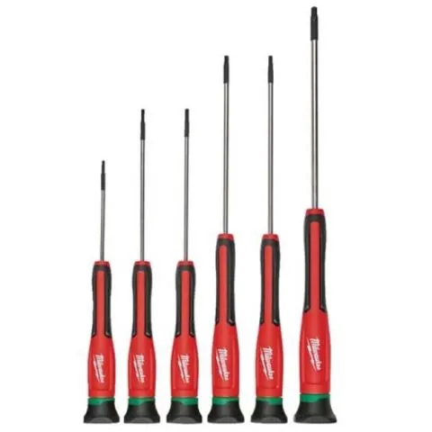 Fynd Precision Milwaukee Precisionsskruvmejselsats 6-pack