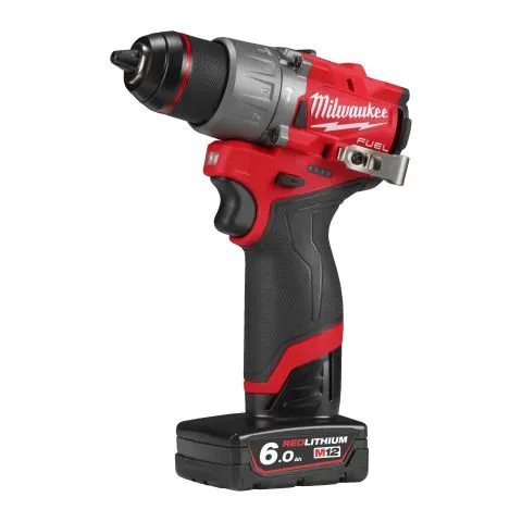 M12 FPD2-602X Milwaukee Slagborrmaskin med batteri och laddare Kundfavorit