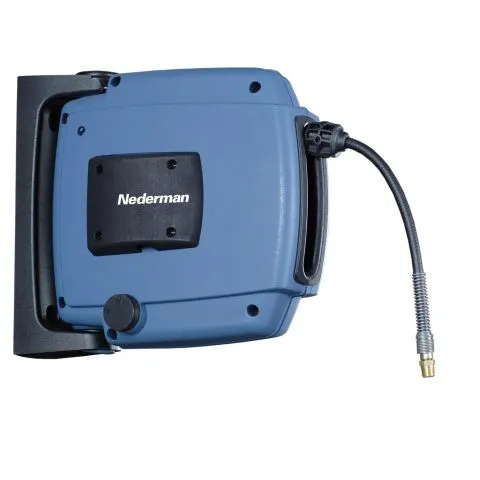 Erbjudande 30800230 Nederman Slangupprullare Ø8 mm x 12 m, luft/vatten