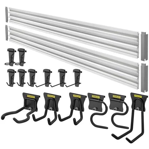 Track Wall System Kit STANLEY Verktygstavla risnedsättning