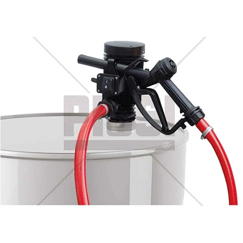 Pumpkit 12 V 30 l/min Diesel & glykol inkl. 5 meter slang och handtag 2" fatanslutning Piusi Köp online