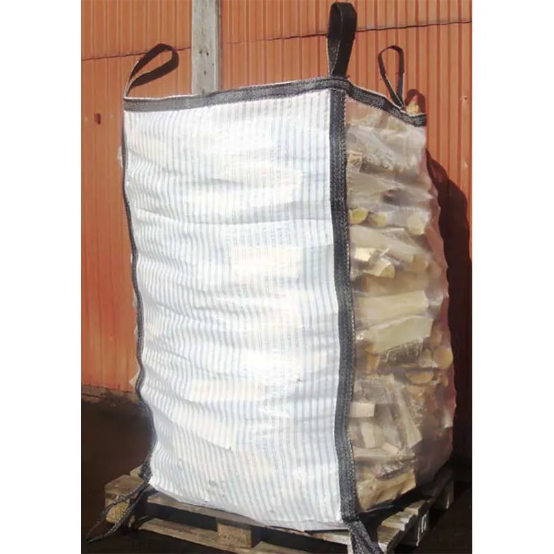 Fynd 120 st. Storsäck Ved 1500 Liter (VED INGÅR INTE) Maxvikt 1000 kg