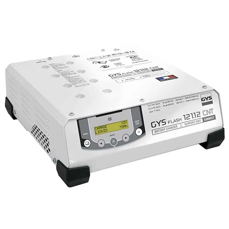 Batteriladdare Gysflash 121.12 CNT FV 120 Ampere 12 volt GYS Kampanjpris
