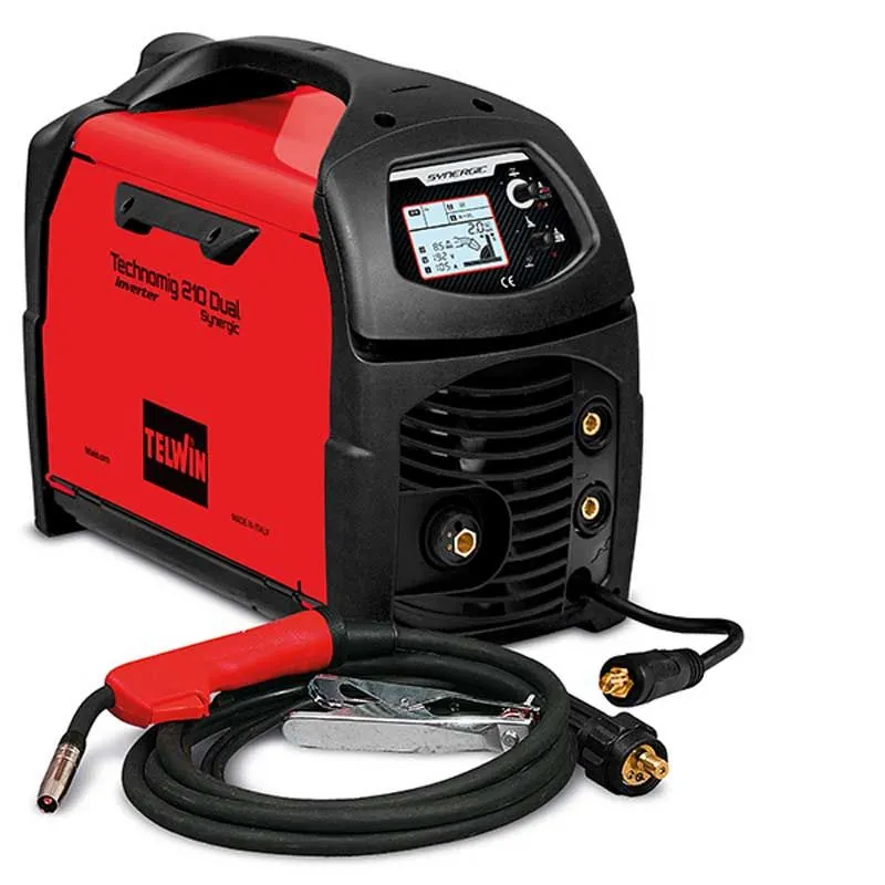 Technomig 210 Dual Synergic Euro 230 V Telwin Begränsat erbjudande