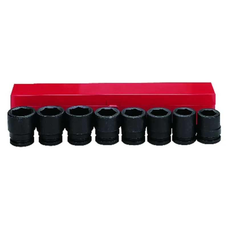 Krafthylssats 8 delar 3/4" Ampro Handla nu