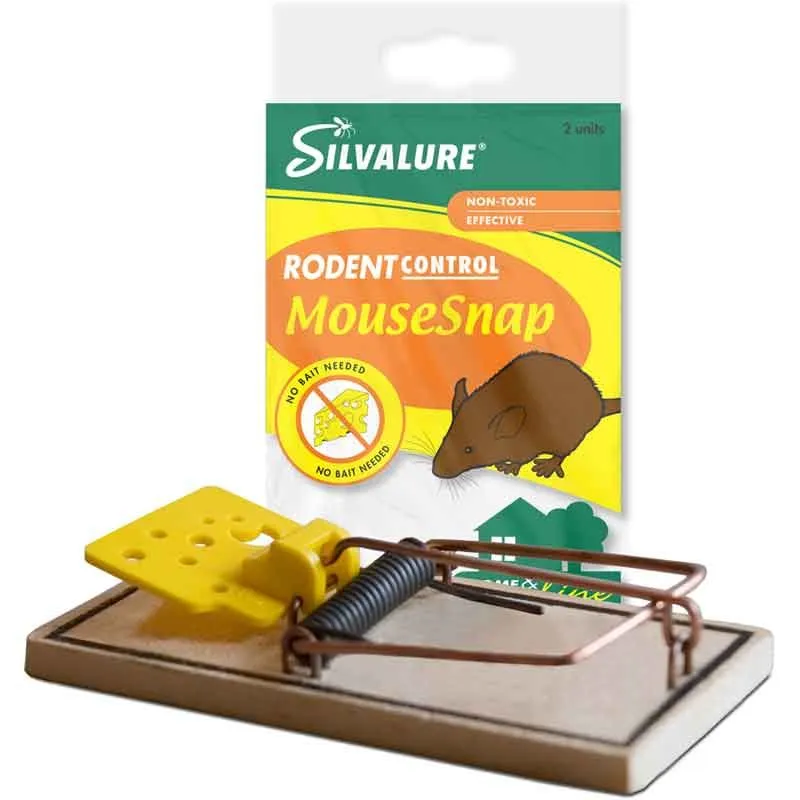Slagfälla musfälla färdigbetad 2 st. Silvalure Trygg betalning