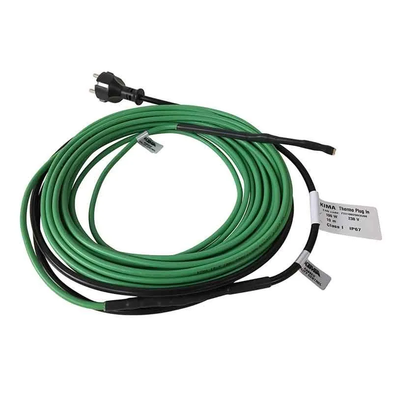 Kima Värmekabel Plug In med termostat och stickkontakt 4 m Erbjudande