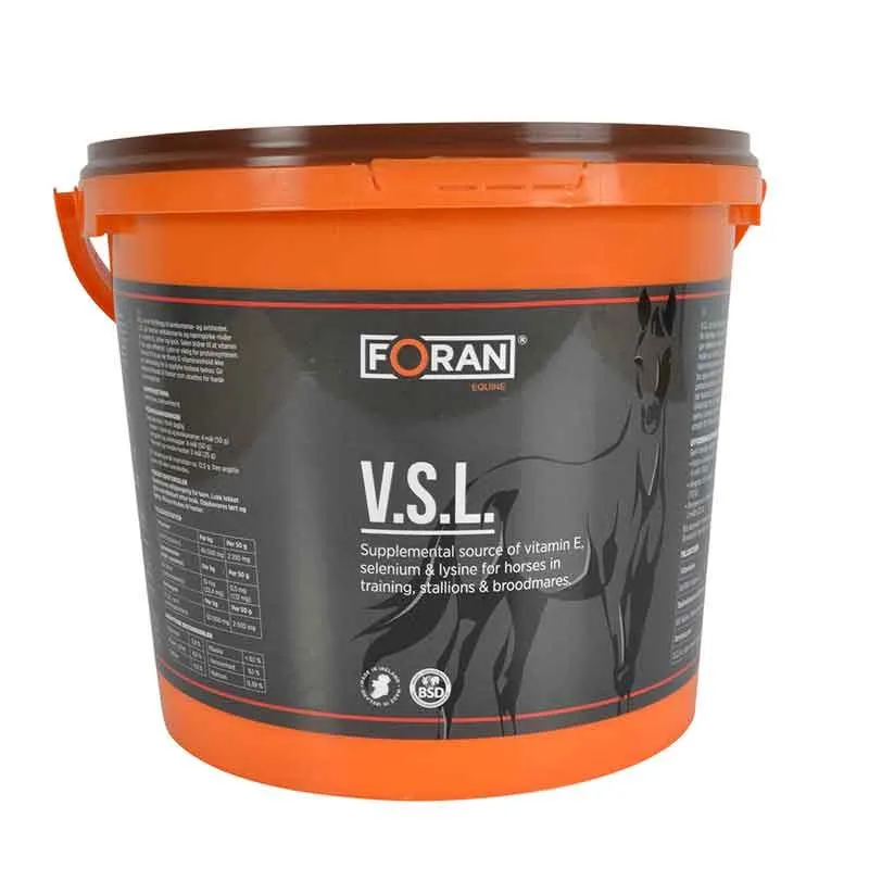 V.S.L Vitamin E Foran Pulver 2.5 kg Fynd