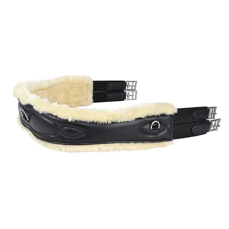 Hansbo Sport Sadelgjord Faux Fur Svart Reapris