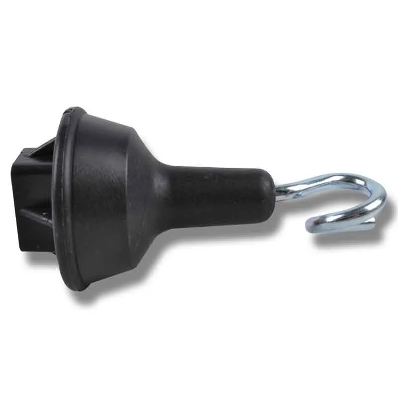 Toppisolator + till fjäderstålstolpe 10 st/fp Reapris