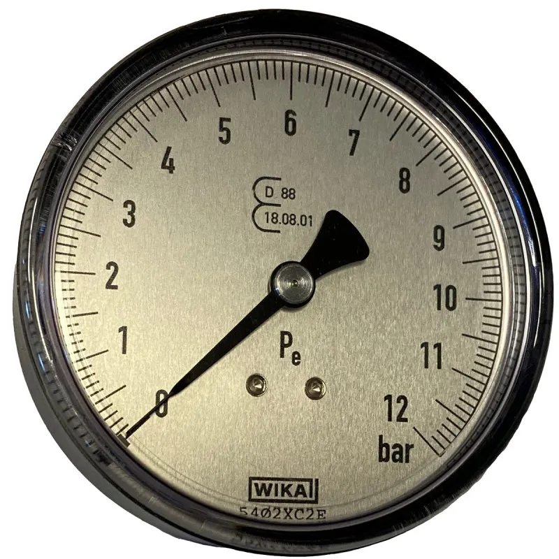 Populär Manometer CEE D.80 P 1/4 0-12 bar ANI