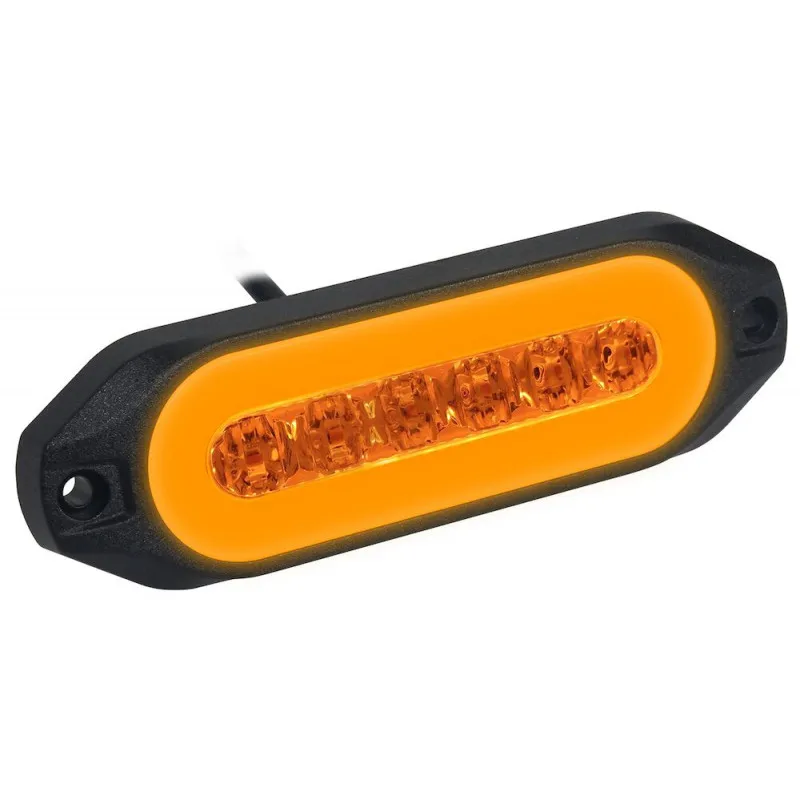 Snabb leverans Sidomarkering/blixtljus orange 12/24v Award