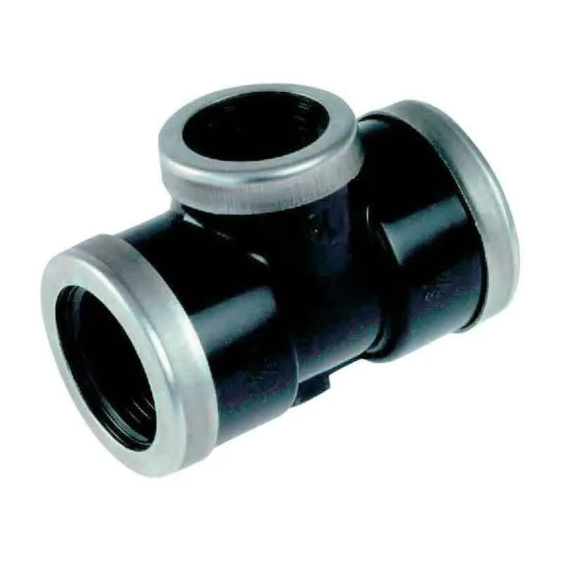 Billigare T-rör reducerande polyten 3/4-1/2-3/4 R20-R15-R20 Suevia