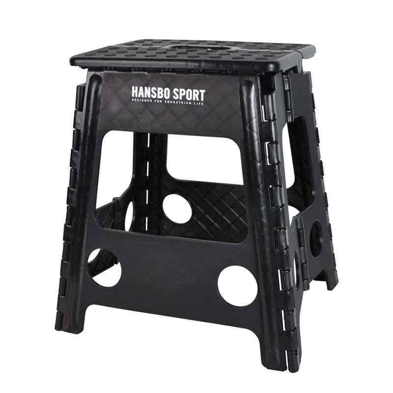 Billigare Stallpall Hansbo Sport Hopfällbar svart