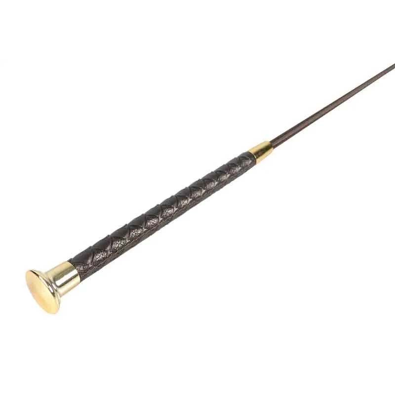 Hansbo Sport Hoppspö Plaited brun/guld 65 cm Bästa pris